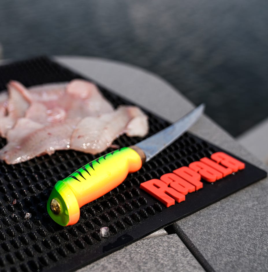 Fish N Fillet 6" Firetiger w/Sharpener